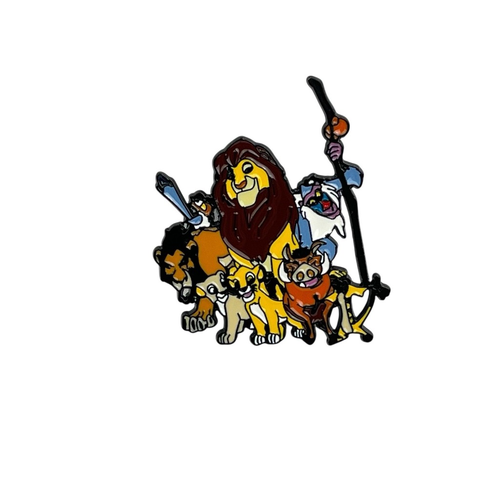 DISNEY Pink A La Mode LION KING Enamel Pin Cast Cluster Limited Edition‎ Scar